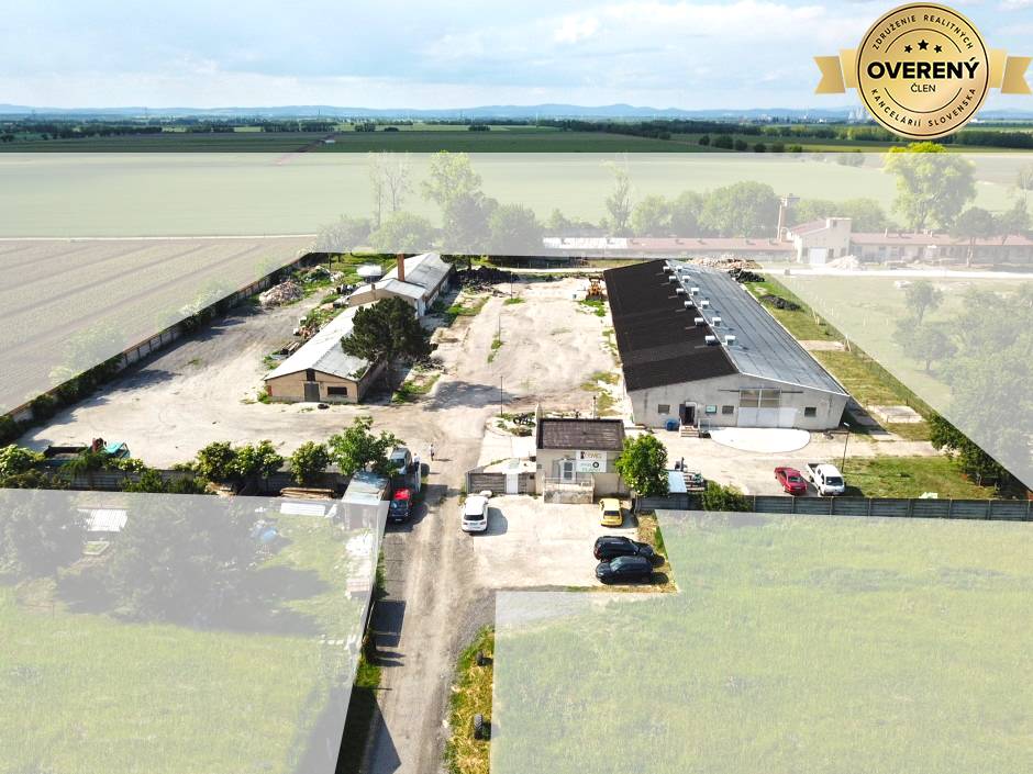 Predaj Výrobný objekt Výrobný objekt-Predaj-Bučany-1030000.00 €