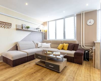 REZERVOVANÝ zrekon.pražák 4izb.byt so zmenenou dispozíciou Železniky