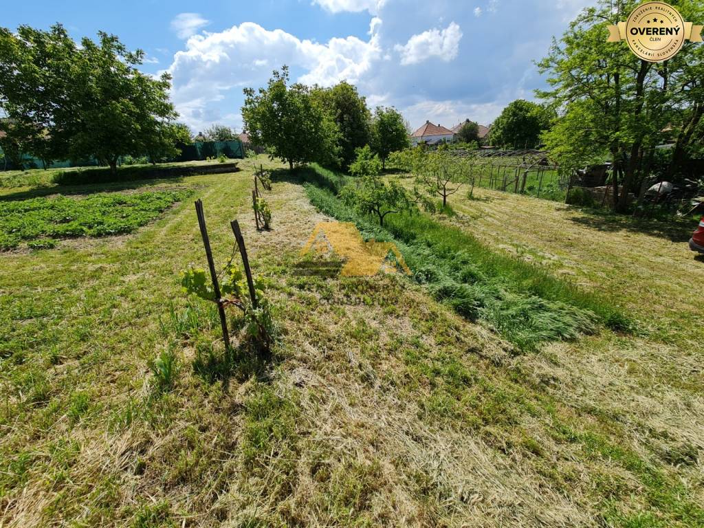 Predám stavebný pozemok v obci Dvory nad Žitavou