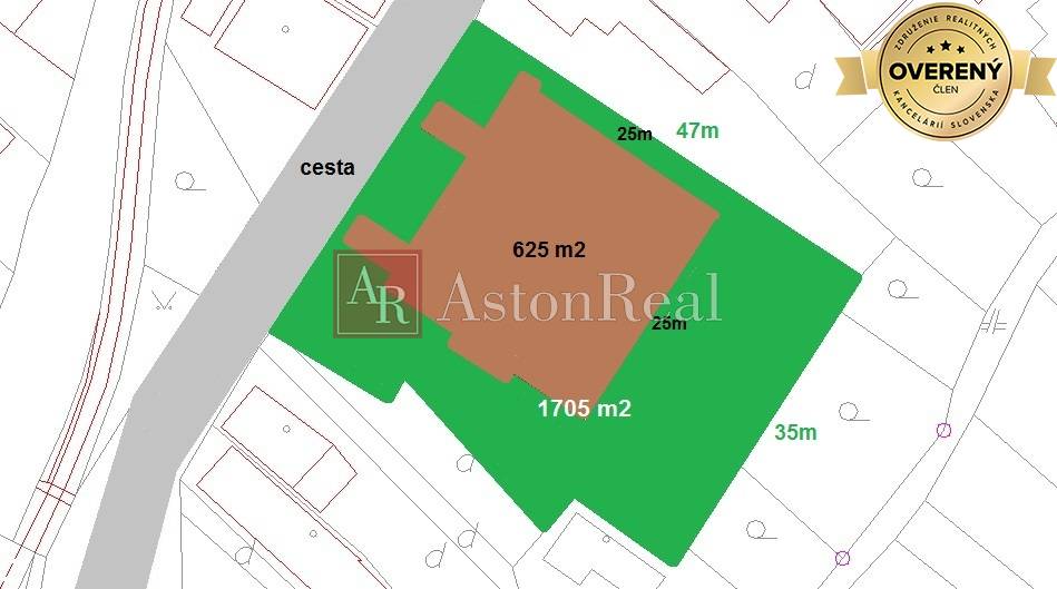 Penzión pred dokončením, 1250m2, 17 izieb, pozemok 1705m2, Zliechov