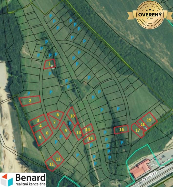 NOVÉ PARCELY určené na IBV! Pozemky Hnevlivá dolina, Prešov 