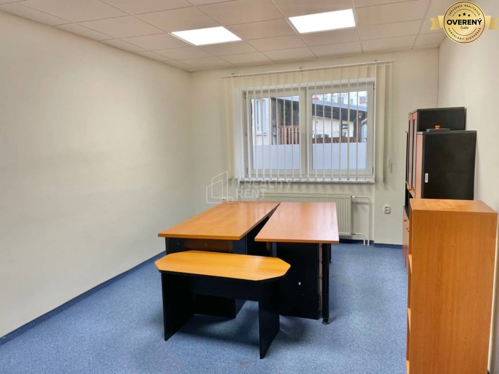 Prenájom kancelárske priestory 220 m2 s parkovaním v centre Žiliny