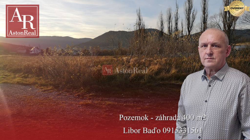 Predaj Záhrada Záhrada-Predaj-Ružomberok-18000.00 €