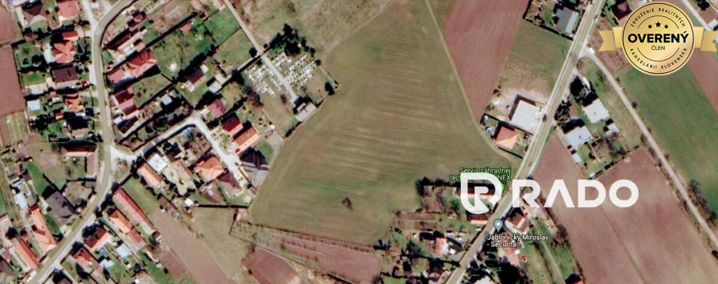  RADO | IBA U NÁS! Investičný pozemok 17 653 m2, Kostolná pri Dunaji