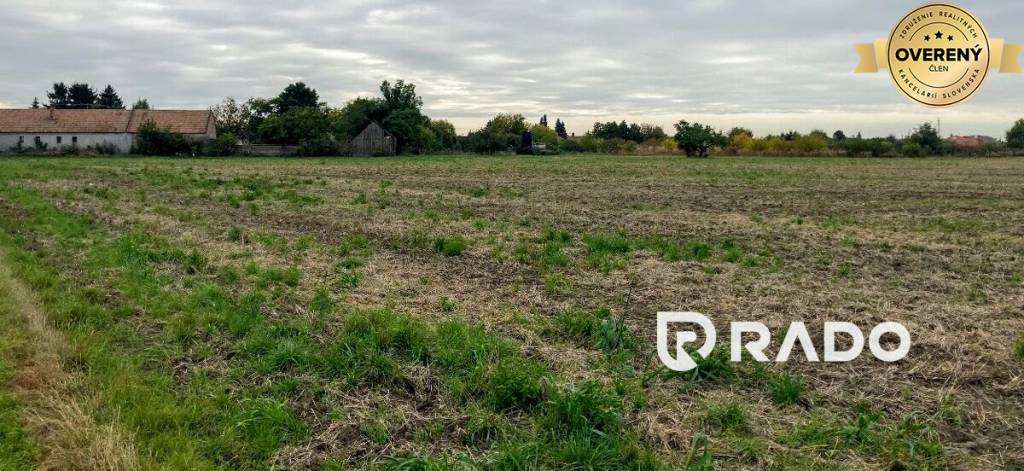  RADO | IBA U NÁS! Investičný pozemok 17 653 m2, Kostolná pri Dunaji