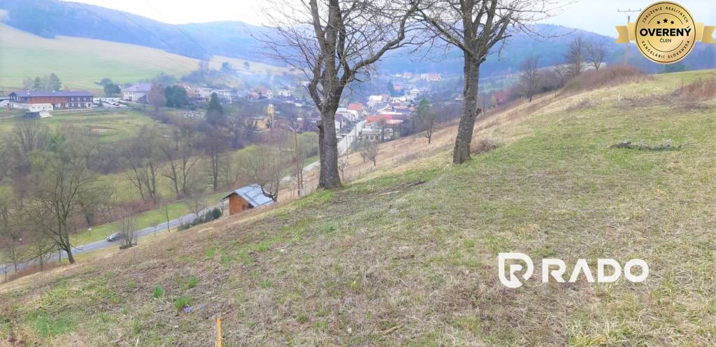 RADO | Na predaj pozemok 2323 m² v Trenč. Závade s krásnym výhľadom