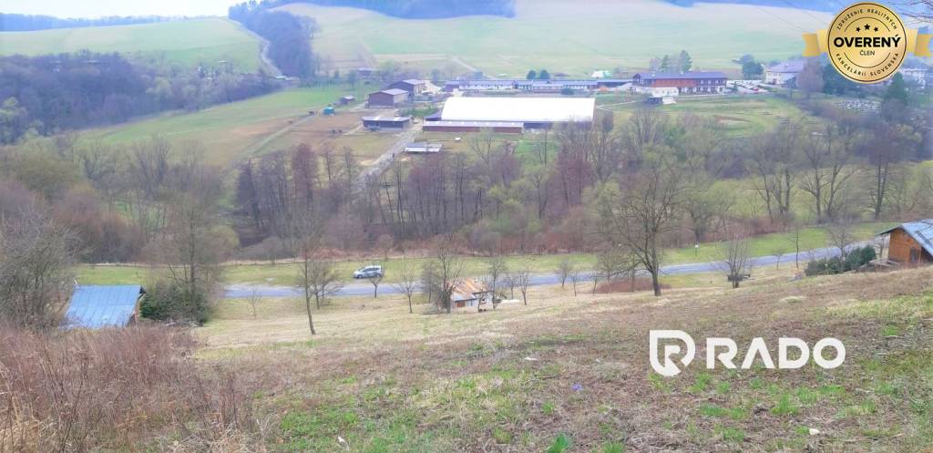 RADO | Na predaj pozemok 2323 m² v Trenč. Závade s krásnym výhľadom