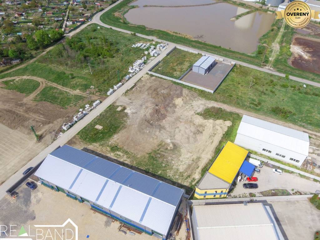 Predaj - Priemyselná plocha - Niklová, Sereď - rozloha 6210 m²