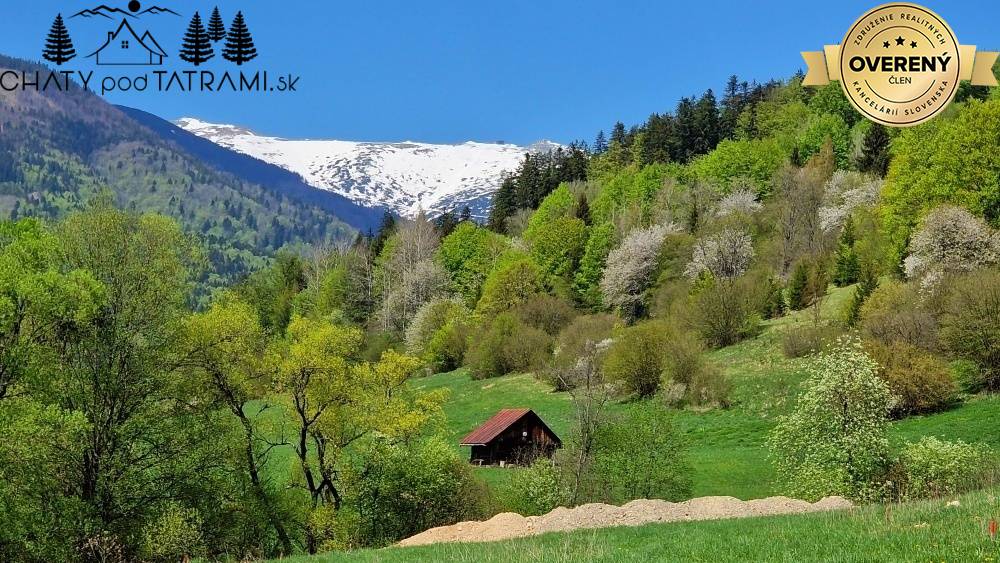 Stavebný pozemok na dva domy Nízke Tatry