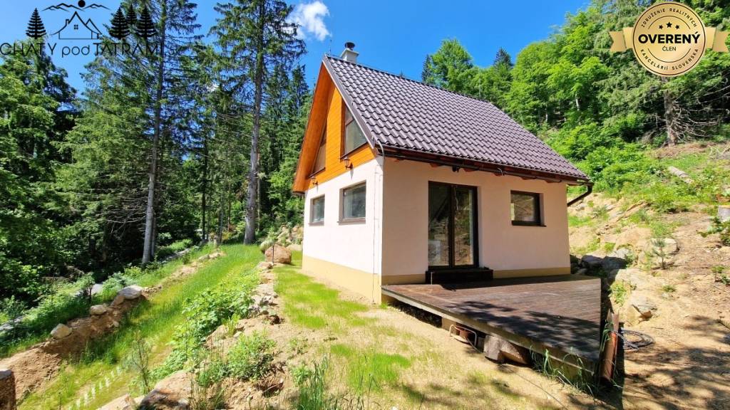 Nové chaty v lese Krpáčovo Nízke Tatry