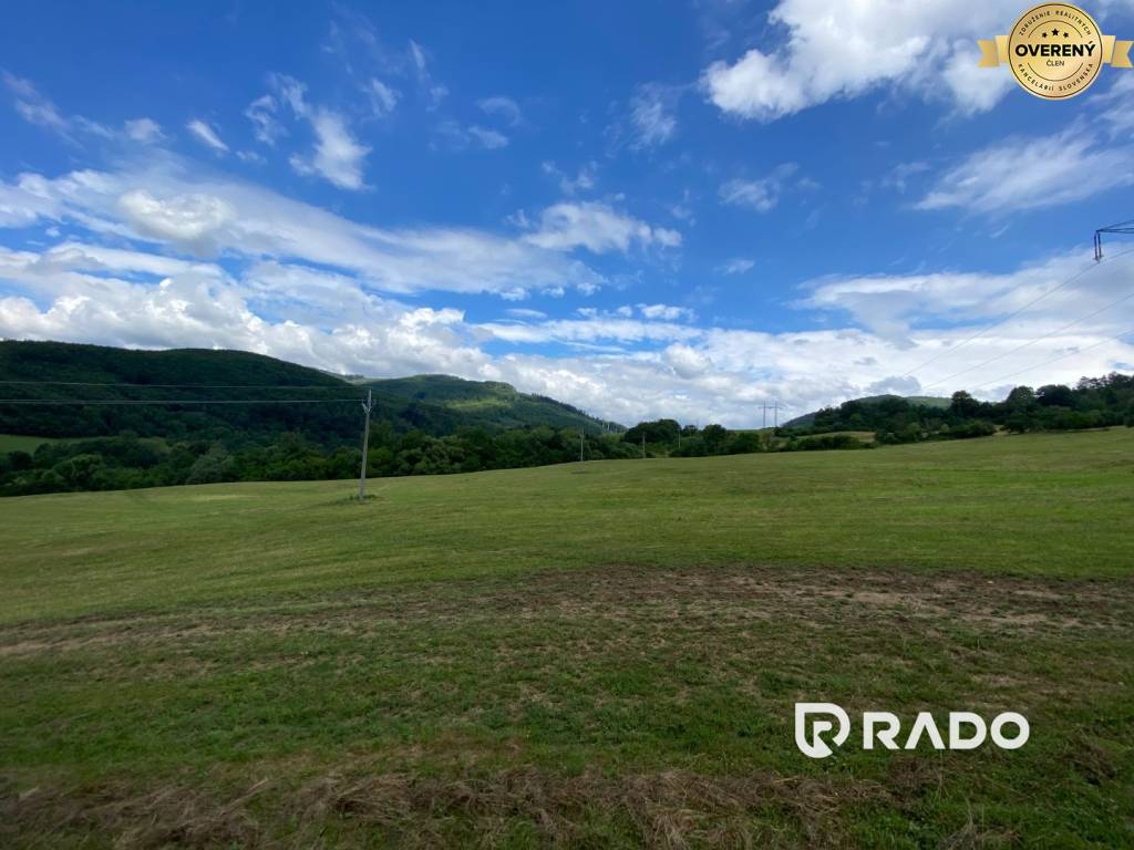 RADO | Rekreačný pozemok v nádhernom prostredí - Horná Breznica