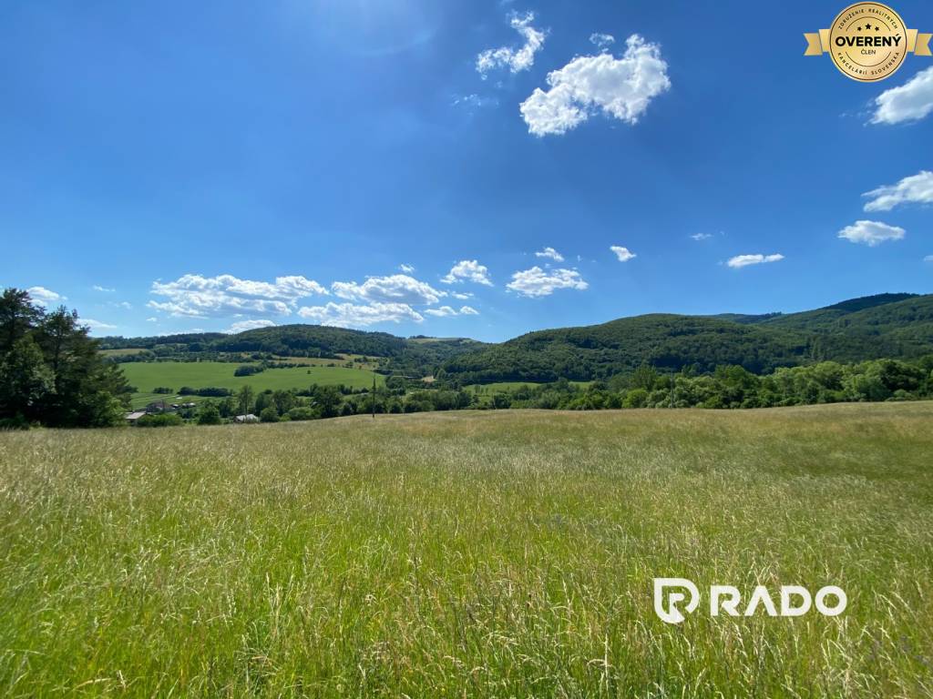 RADO | Rekreačný pozemok v nádhernom prostredí - Horná Breznica