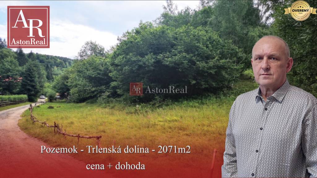 PREDAJ: pozemok na rekreačné účely - Ružomberok - Trlenská dolina