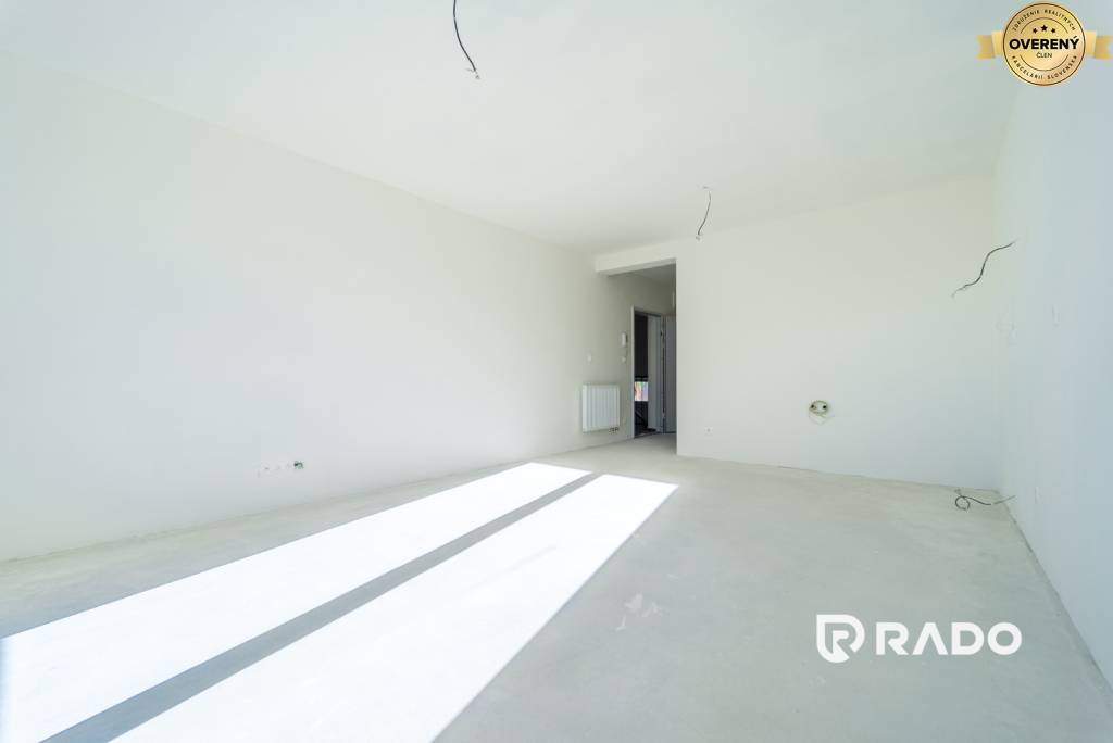 RADO | Posledný 2-izbový byt | novostavba | vlastné kúrenie | parking