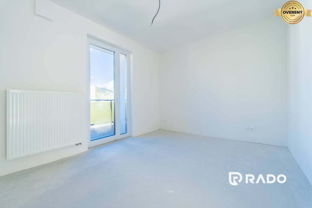 RADO | Posledný 2-izbový byt | novostavba | vlastné kúrenie | parking