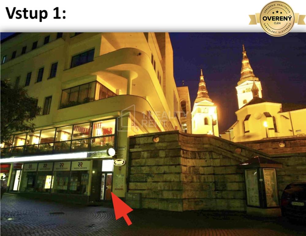 Dáme do prenájmu kaviareň 140 m2 v centre mesta Žiliny