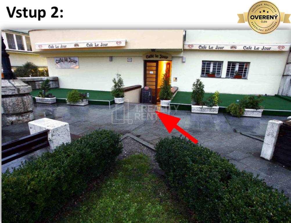 Dáme do prenájmu kaviareň 140 m2 v centre mesta Žiliny