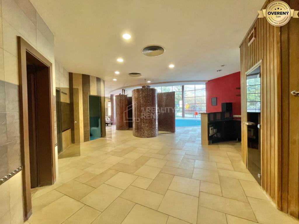 Na predaj - Apartmány s wellness v Rajeckých Tepliciach