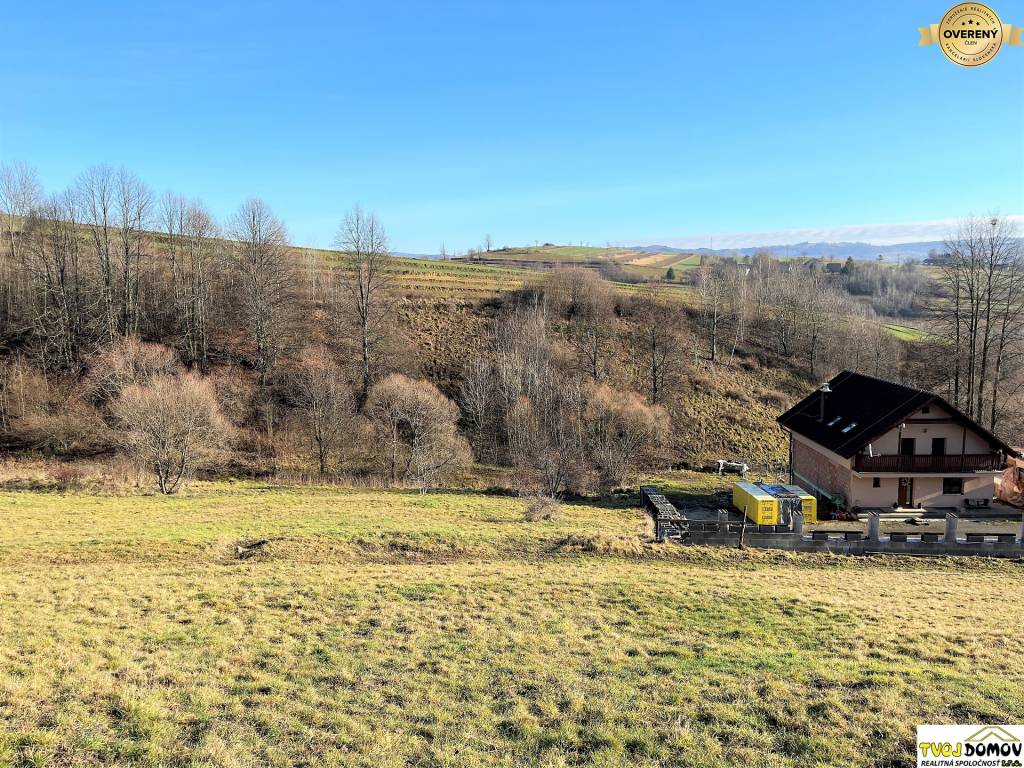 Pozemok vhodný na výstavbu rodinného domu, Hriňová - lazy