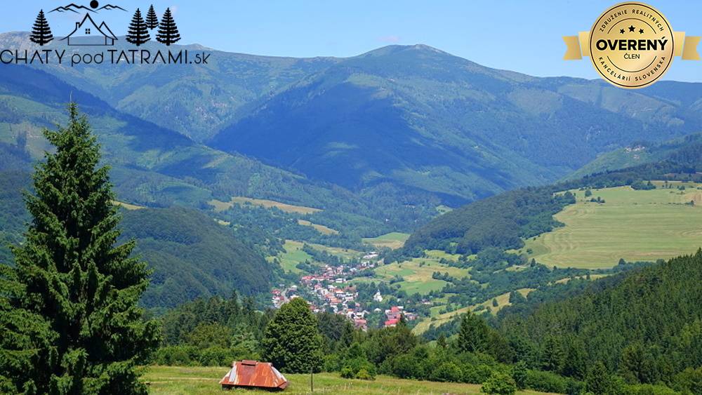 Stavebný pozemok na pokojnom mieste Mýto Nízke Tatry