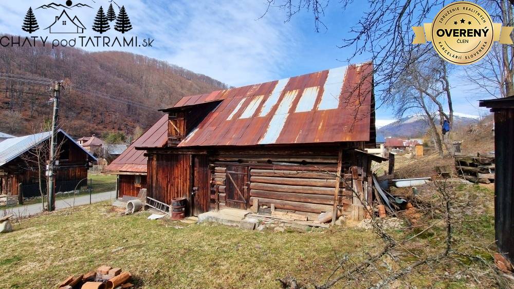 Stavebný pozemok na pokojnom mieste Mýto Nízke Tatry