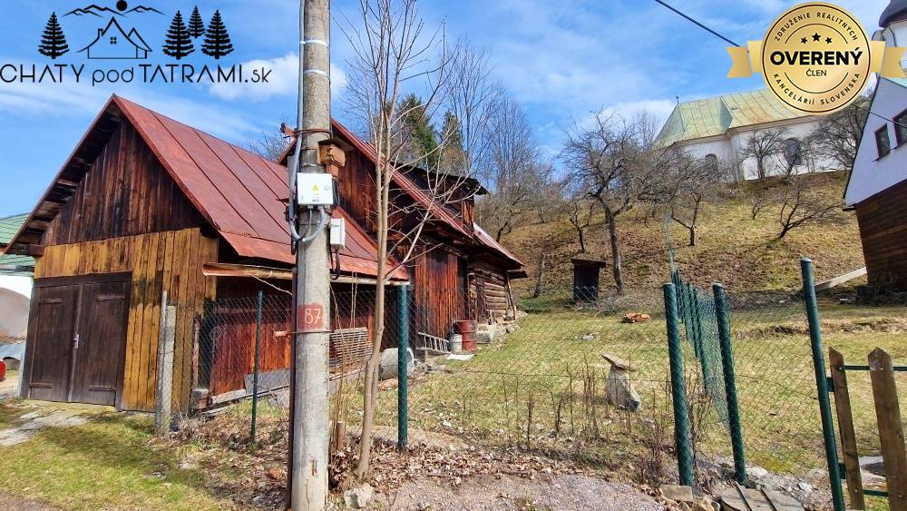 Stavebný pozemok na pokojnom mieste Mýto Nízke Tatry