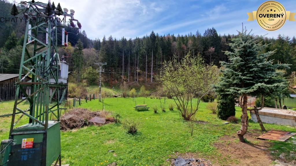 Rovinatý stavebný pozemok s IS Bystrá Nízke Tatry