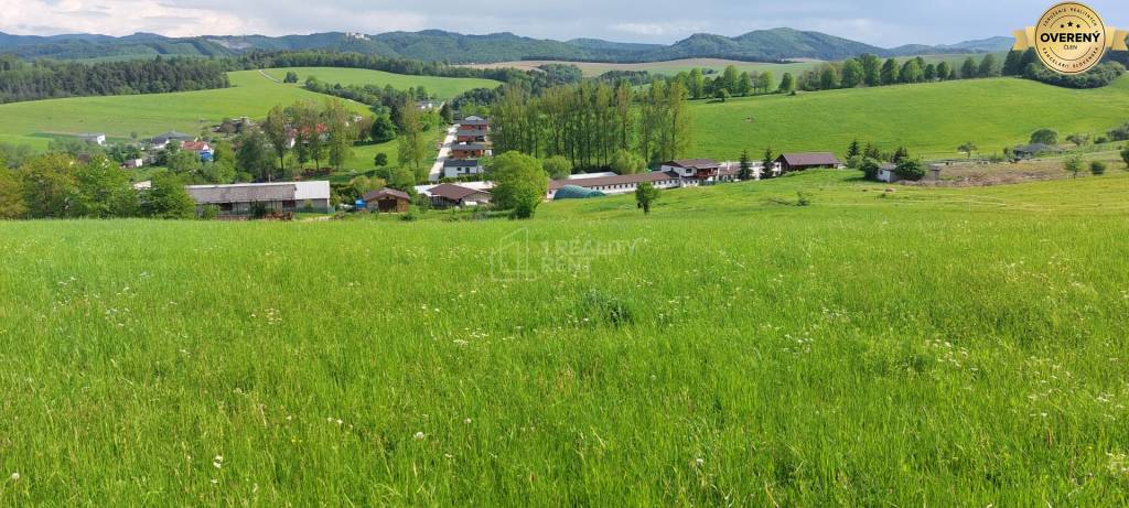 Na predaj pozemok 1288 m2 vhodný na výstavbu chaty v Brezanoch