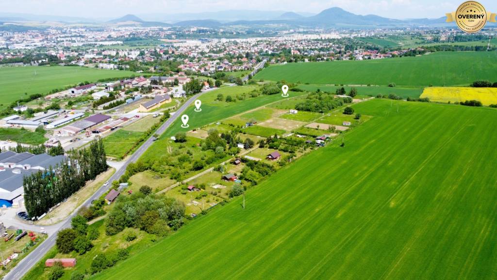 INVESTIČNÉ POZEMKY PRE RODINNÉ DOMY / OV, PREŠOV, SOLIVAR