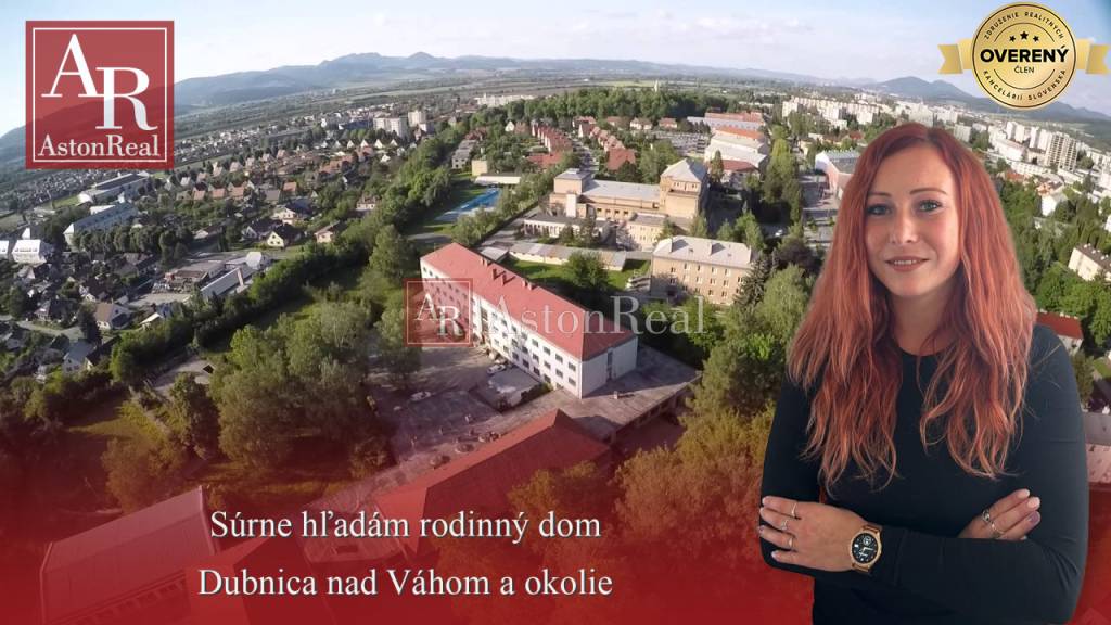 Hľadám pre klienta rodinný dom v pôvodnom stave- Dubnica nad Váhom