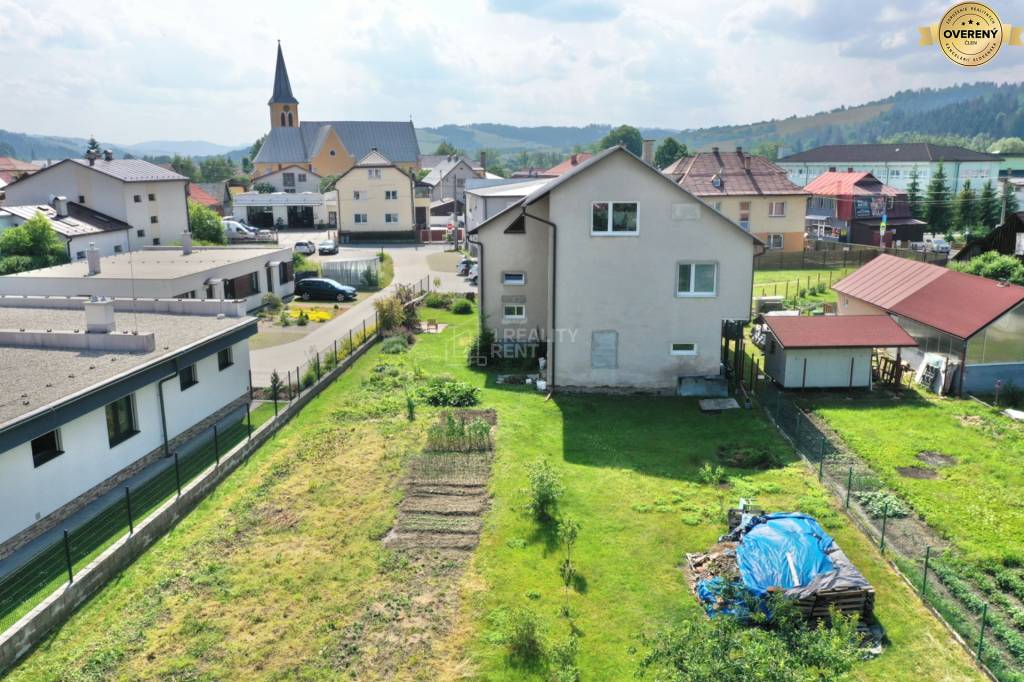 Predaj rodinného domu s nádherným pozemkom v centre obce Raková