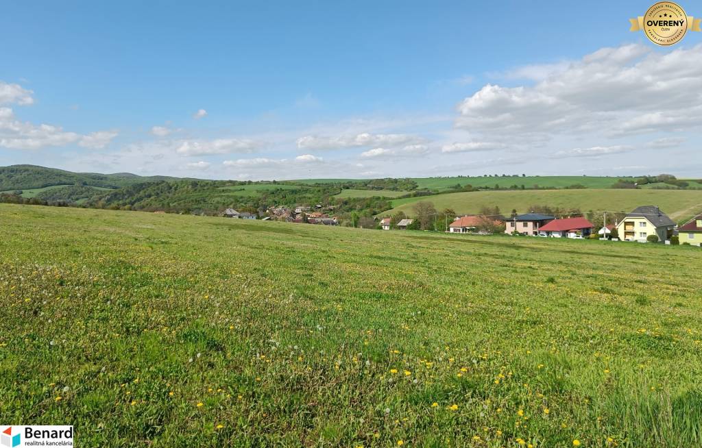 STAVEBNÉ POZEMKY V OBCI HUBOŠOVCE, 10 KM OD MESTA PREŠOV