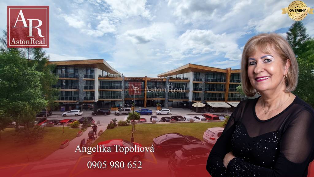 Apartmán - HREBIENOK RESORT II. -St.Smokovec -74 m2, odp.DPH