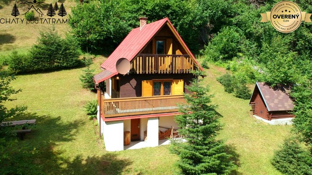 Útulná murovaná chata Tále Nízke Tatry