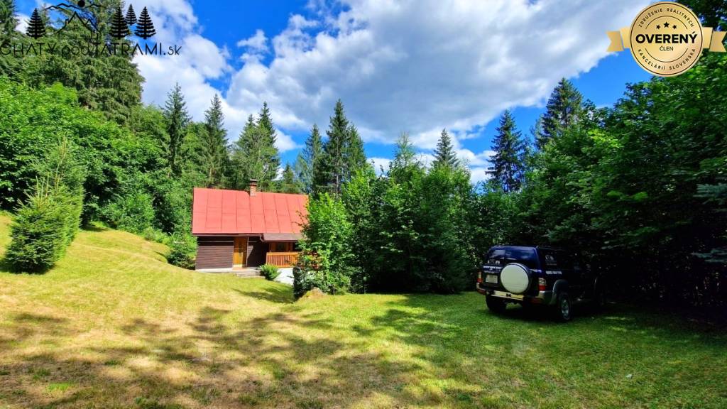 Útulná murovaná chata Tále Nízke Tatry