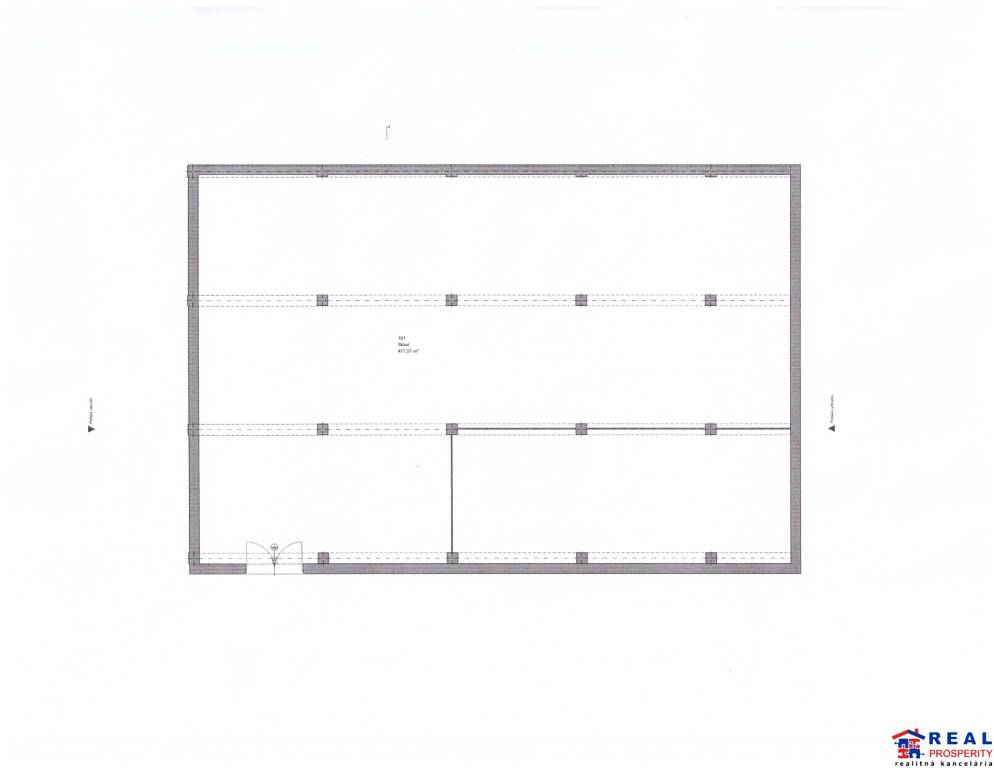 PRENÁJOM: Sklad 480 m2 - NAKLADACIA RAMPA - areál MASARYKOVA  