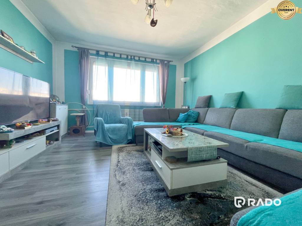 RADO | Na predaj 3 izbový byt na sídlisku Dubnička, Bánovce nad Bebr.