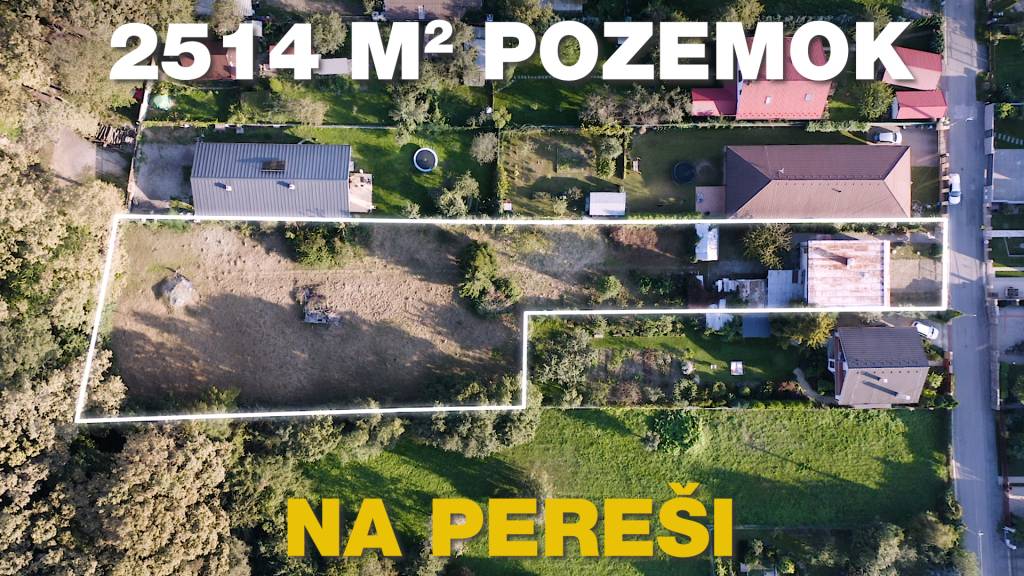 Predaj Pozemok Košice - mestská časť Pereš
