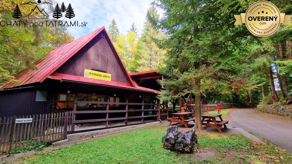 Pozemok pri vchode do jaskyne Bystrá Nízke Tatry