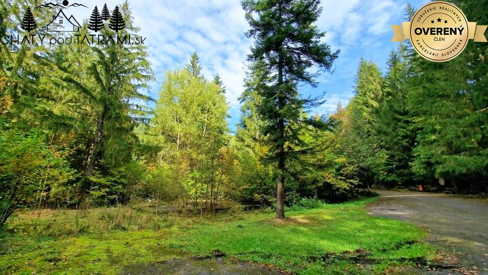 Pozemok pri vchode do jaskyne Bystrá Nízke Tatry