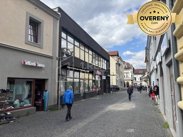 Na prenájom obchodný priestor v najfrekventovanejšej ulici Žiliny