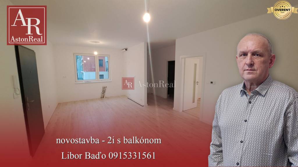- REZERVOVANÉ-:Novostavba 2i byt s balkónom 52m2, Ružomberok-Malé Tatr