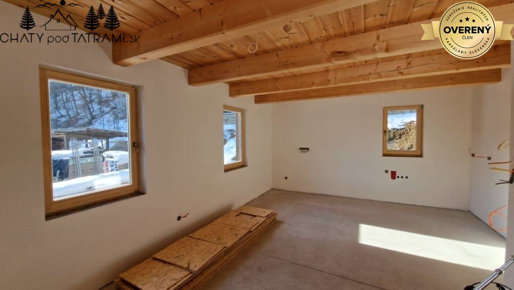 Nová 4i chata na okraji mesta Brezno Nízke Tatry