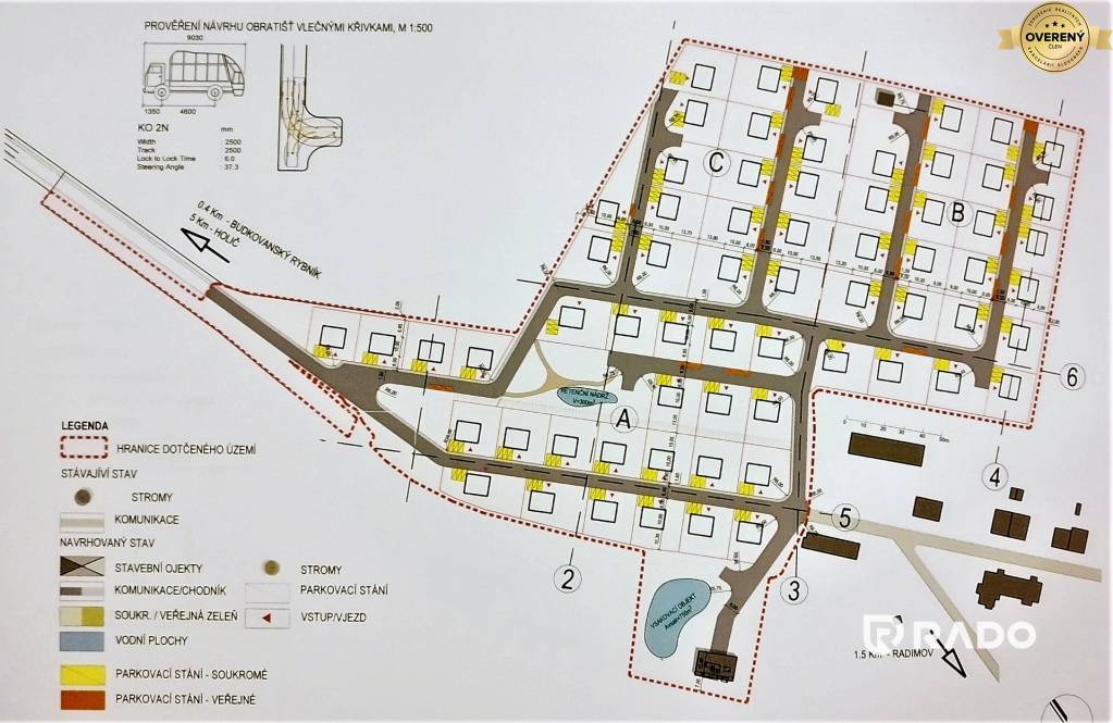 RADO | Stavebné pozemky Radimov - časť Budkovany