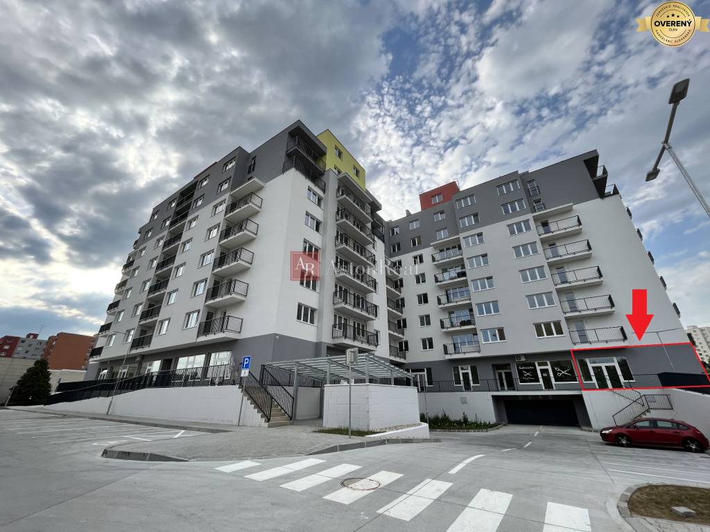 Znížená cena! Obchodné priestory, 134m2, novostavba,Urban Park,Trenčín