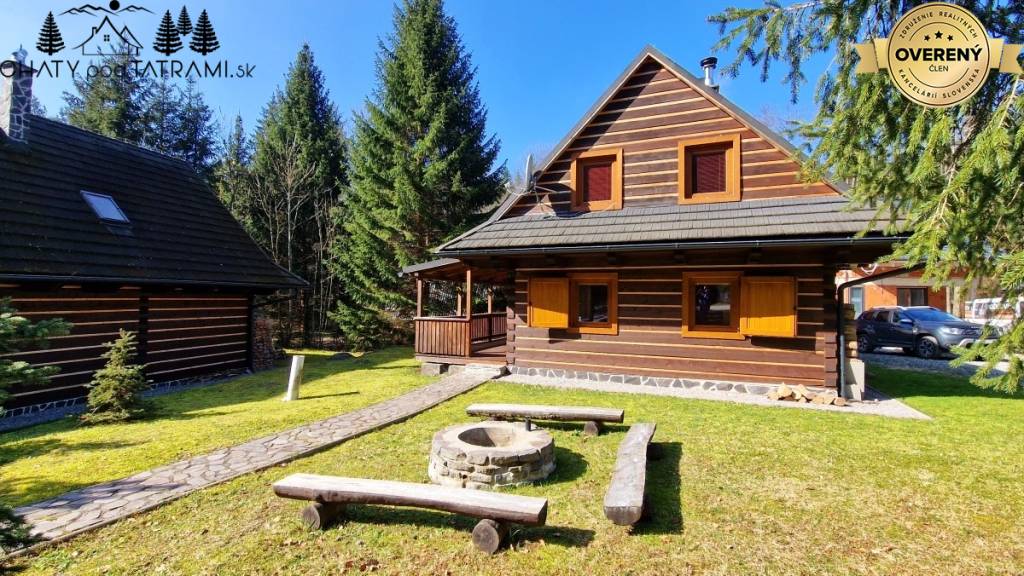 5i chata – drevenica na top mieste Tále Nízke Tatry