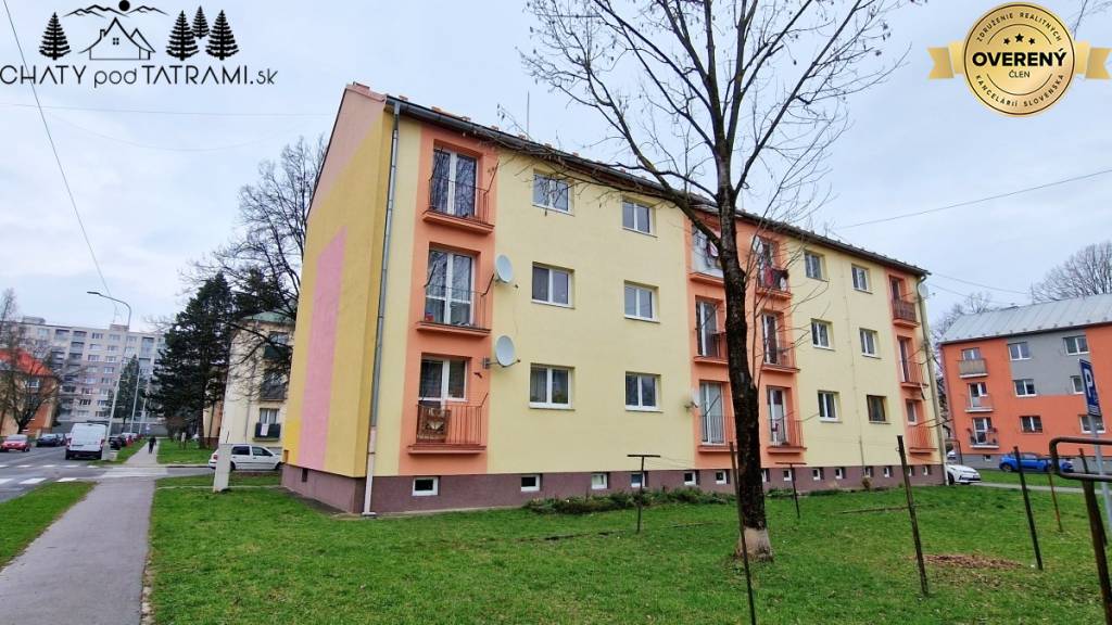 REZERVOVANÉ 2i slnečný byt, 58m2, po rekonštrukcii, ul. Fučíkova