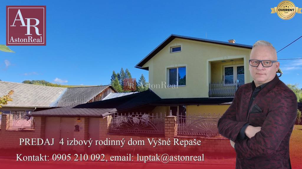 Rodinný dom-Predaj-Vyšné Repaše-96000.00 €