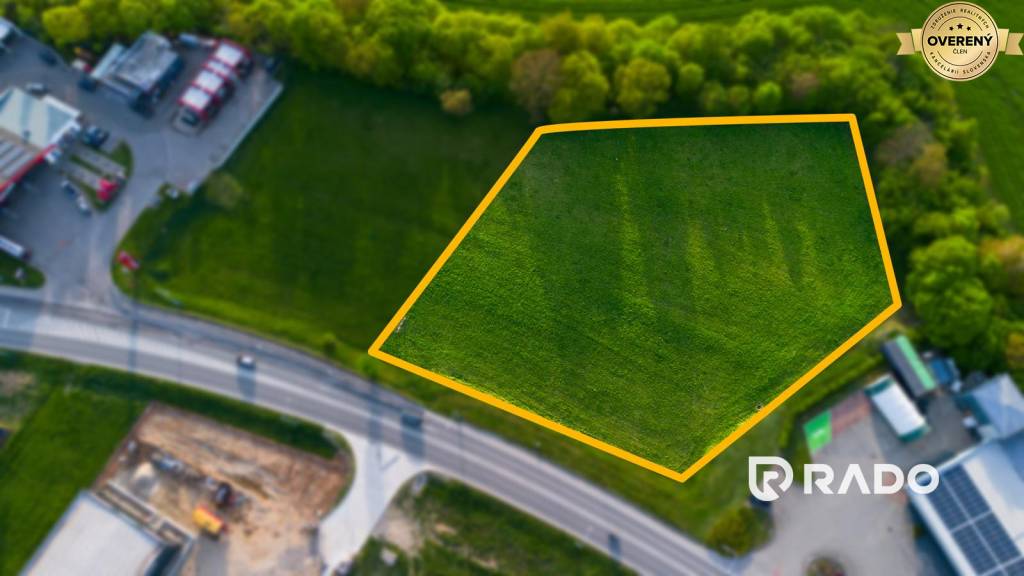 RADO | Na predaj stavebný pozemok 7236 m²,v Dubnici nad Váhom