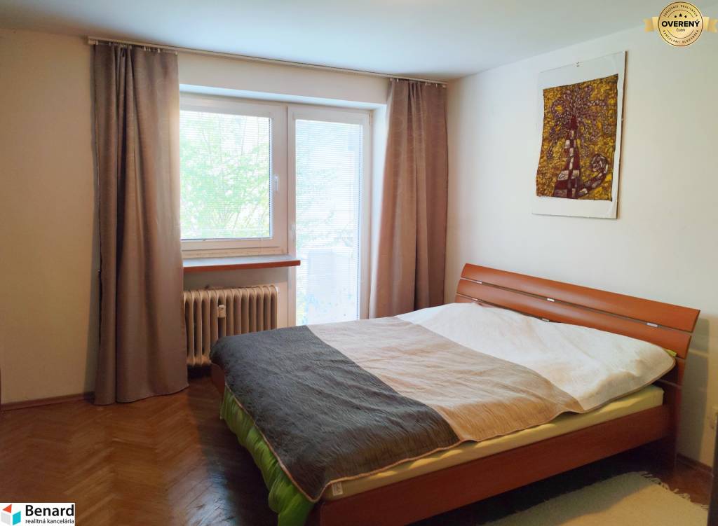 PREDANÝ 2 IZBOVÝ TEHLOVÝ BYT S BALKÓNOM, 51 m2, F. KRÁĽA PREŠOV